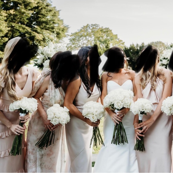 Size 0 Jenny Yoo Nyla Watercolor Garden Blush - Convertible and Freshly Cleaned! - Picture 10 of 10